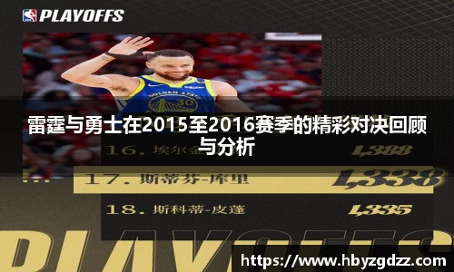 雷霆与勇士在2015至2016赛季的精彩对决回顾与分析