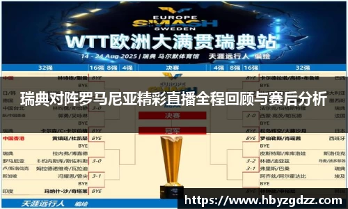瑞典对阵罗马尼亚精彩直播全程回顾与赛后分析